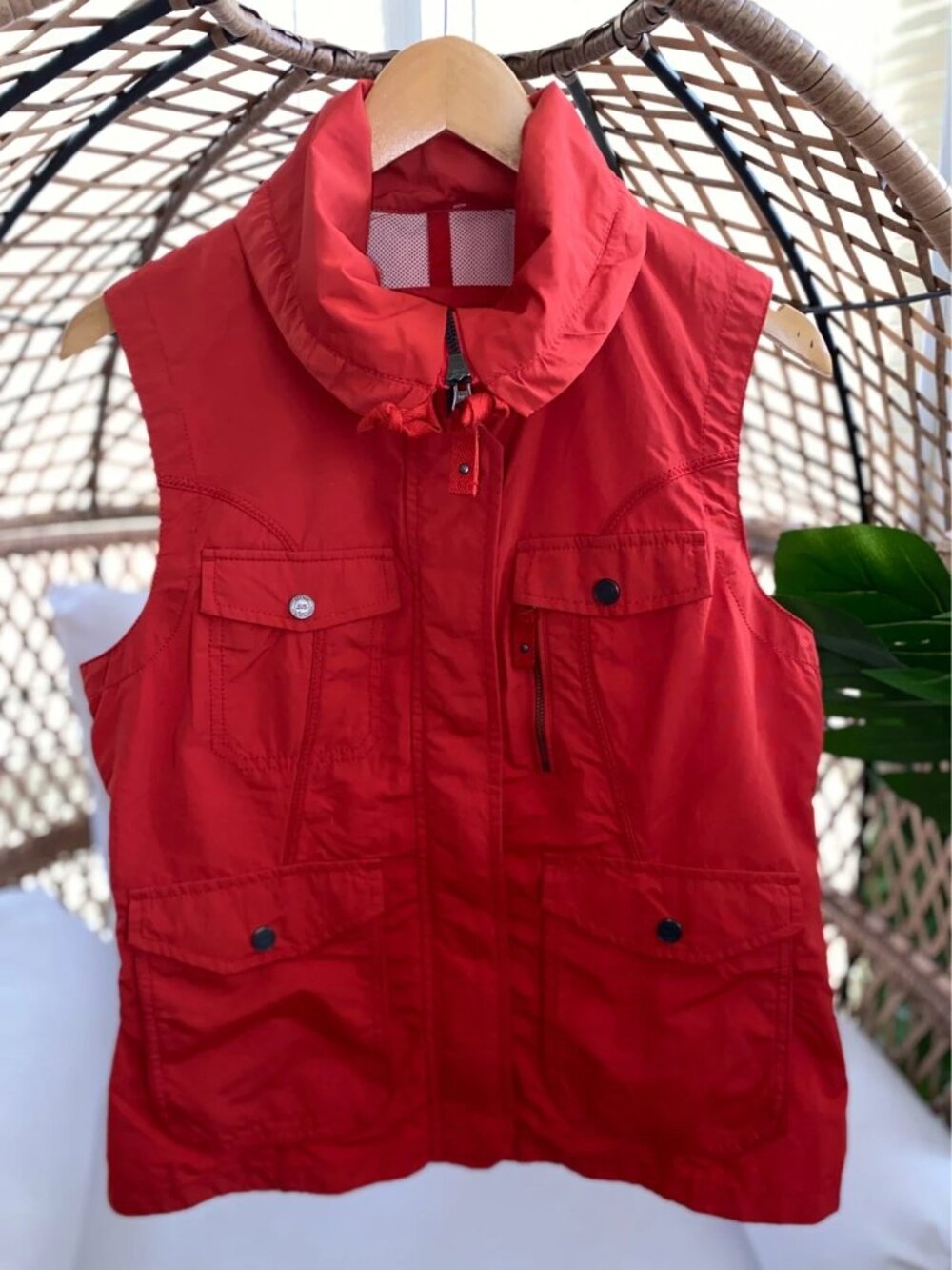 Eddie Bauer Women’s Travex travel utility vest size petite medium